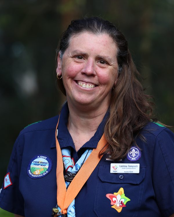 Larissa Tompsett, Jamboree Scout Leader Advisor